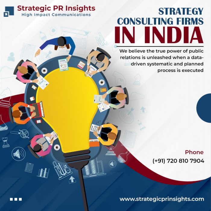 Strategy Consulting Firms in India – Strategic PR Insights