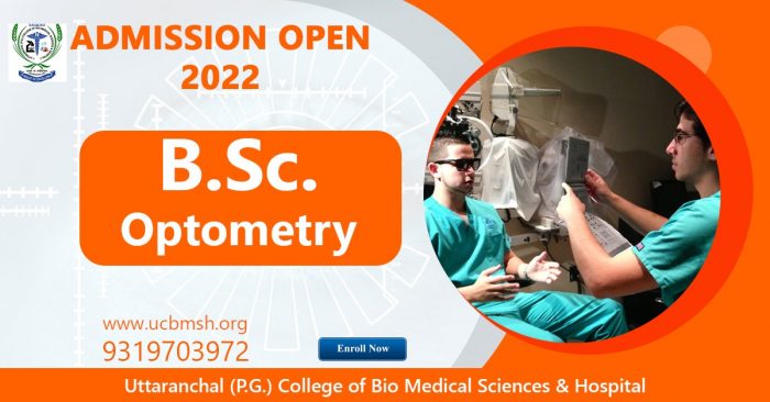 Best BSc Optometry college in Dehradun
