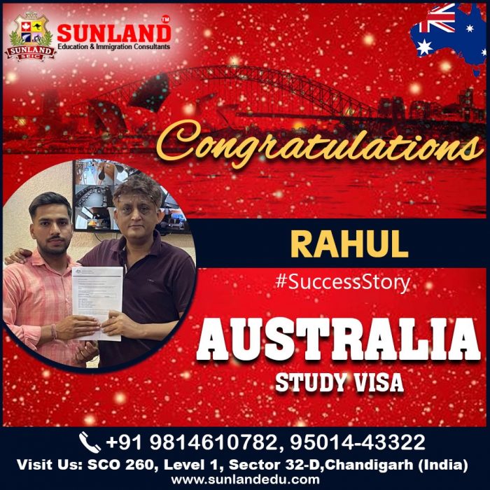 Australia Study Visa Success Story