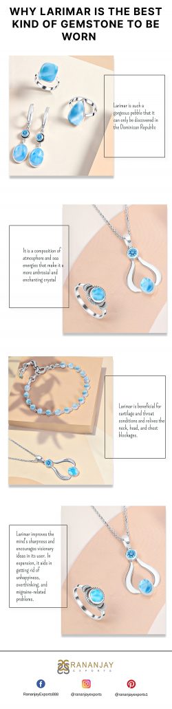 Why Larimar is the best kind of gemstone to be worn 