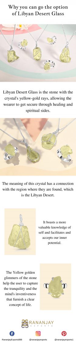 Why You Can Go The Option Of Libyan Desert Glass