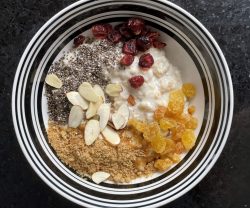 Chia Seeds and Cranberry Oats | Spicyum