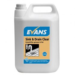 Evans Sink & Drain Clear 2.5L