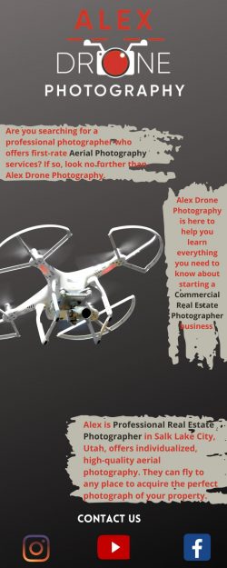 Alex Drone Photography in Salt Lake City.