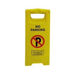 No Parking Floor Sign