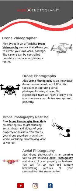 Alex Drone Photography – drone videographer