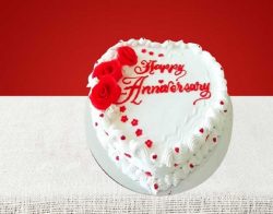 Send Heart Shaped Cakes Online in India
