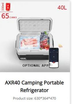 AXR40 camping portable refrigerator