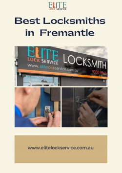 Best Locksmith in Fremantle