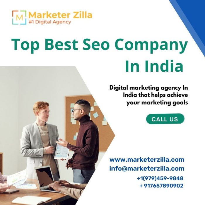 Best SEO Company In India – Marketer Zilla
