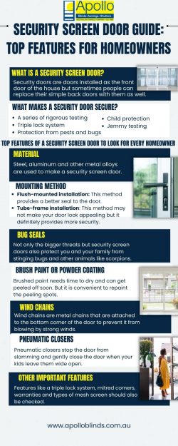 Security Screen Door Guide: Top Features For Homeowners