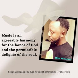 Michael Yelverton, teaches music and worship