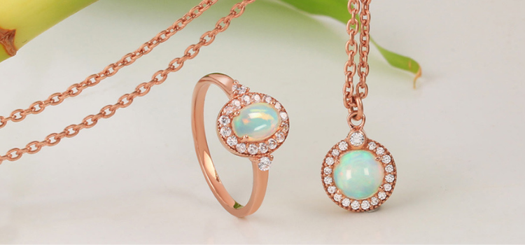 Buy Now The Beautiful & Glimmer Opal Jewelry | Rananajay Exports
