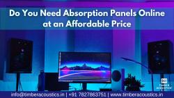 Are you looking to buy sound absorbing panels for home?