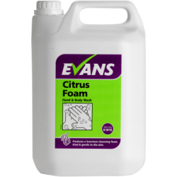 Evans Citrus Foam Hand & Body Wash