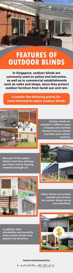 Features of Outdoor Blinds