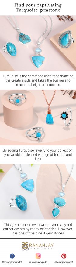 Find your captivating Turquoise gemstone
