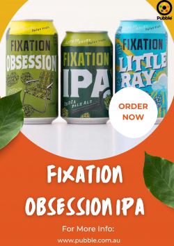 Get Fixation Obsession IPA