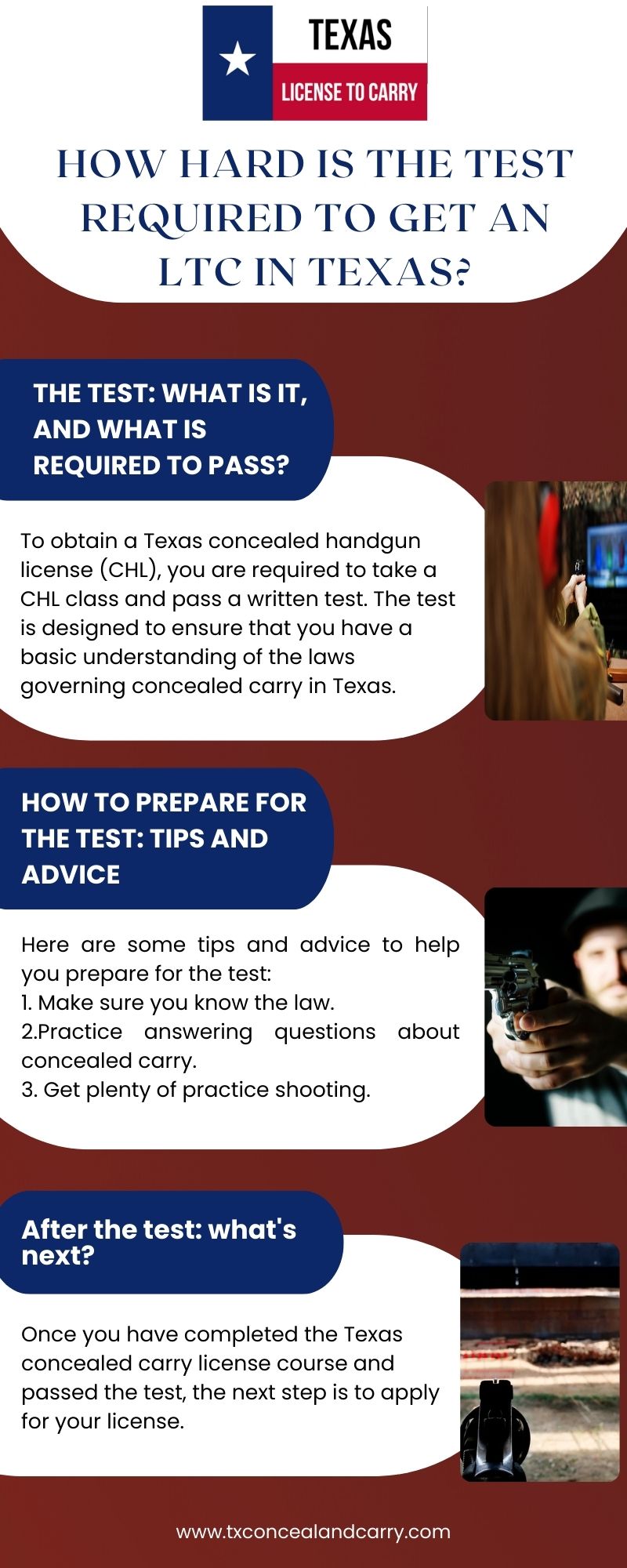 How Hard Is the Test Required to Get an LTC in Texas?