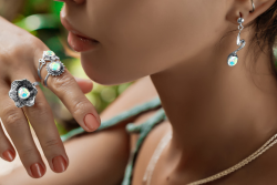 Amazing 925 Sterling Silver Opal Jewelry