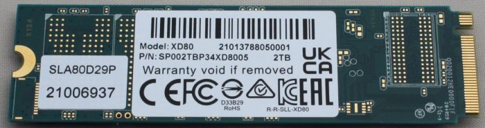 Silicon Power XPOWER XD80 Gen 3 NVMe Review