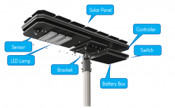 All in one Solar Powered Street Lights for your Needs