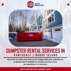 WIN Waste Innovations is the best dumpster rental company in Pawtucket, Rhode Island.
