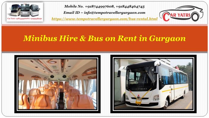 Minibus on Rent in Gurgaon