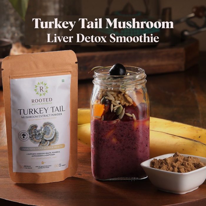 Turkey Tail Mushroom Liver Detox Smoothie Social Social Social
