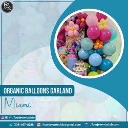 Organic Balloons Garland Miami