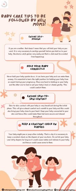 Baby care tips to be followed by new moms!