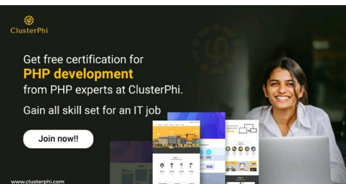 Get free certification for PHP development
