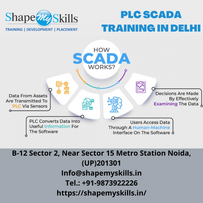 Best Training institute for learning PLC SCADA Training in Delhi