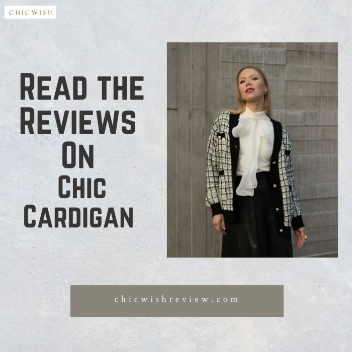 Read the Reviews on Chic Cardigan