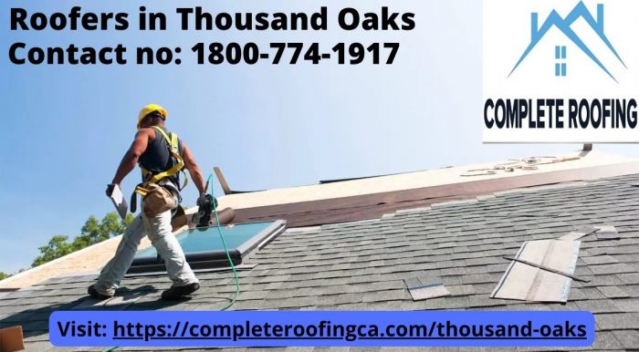 Professional roofers in Thousand Oaks