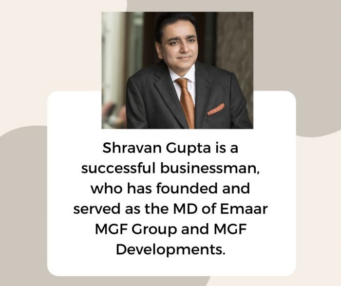 Shravan Gupta is a successful businessman