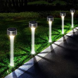 solar stake lights outdoor
