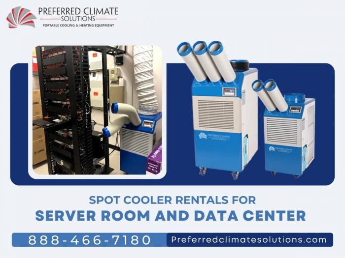 Spot Cooler Rentals for Server Room and Data Center