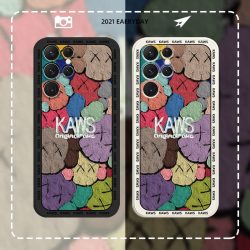Luxury kaws iphone 14 13 galaxy s22 plus case cover