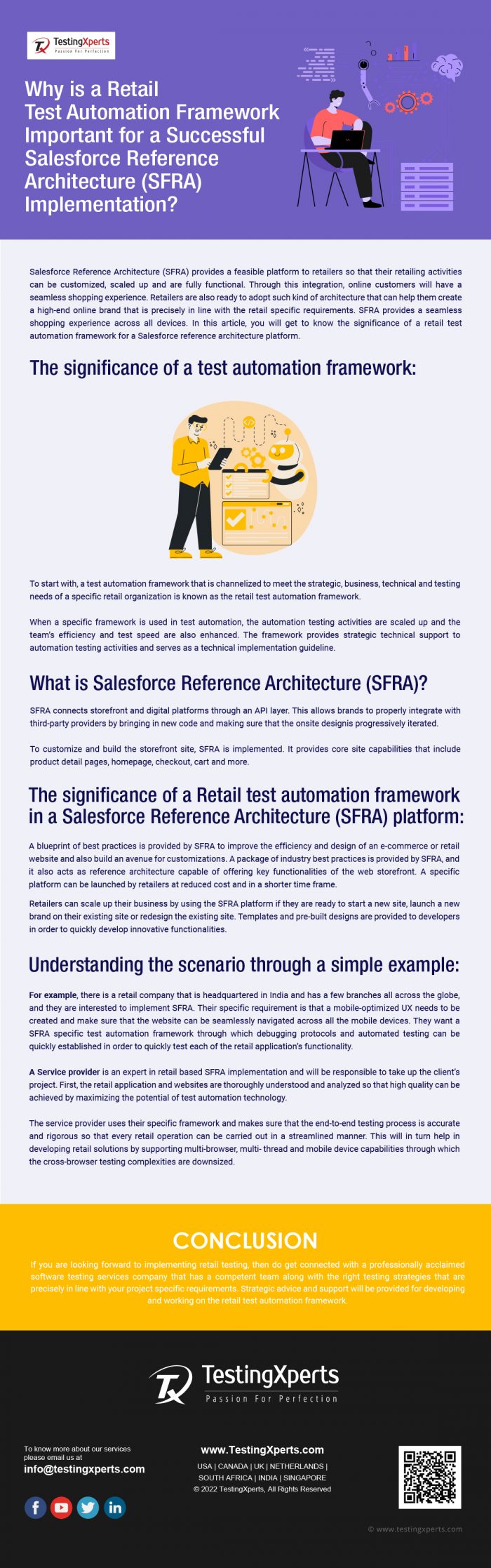 Why is a Retail Test Automation Framework Important For A Successful SFRA Implementation?