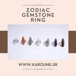 Zodiac Gemstone Ring