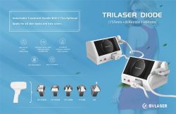 Trilaser Diode Hair Removal Machine On Sale