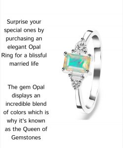 Opal Ring for a Blessful Married Life