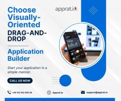 Launch your app in style with apprat.io, visual drag and drop Diy Mobile App Creator