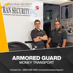 Armored Guard Money Transport