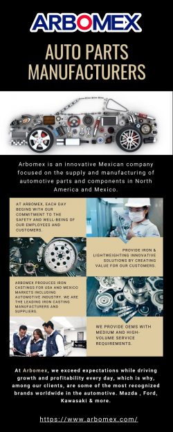 Automotive Parts Manufacturers | Arbomex | Mexico | USA