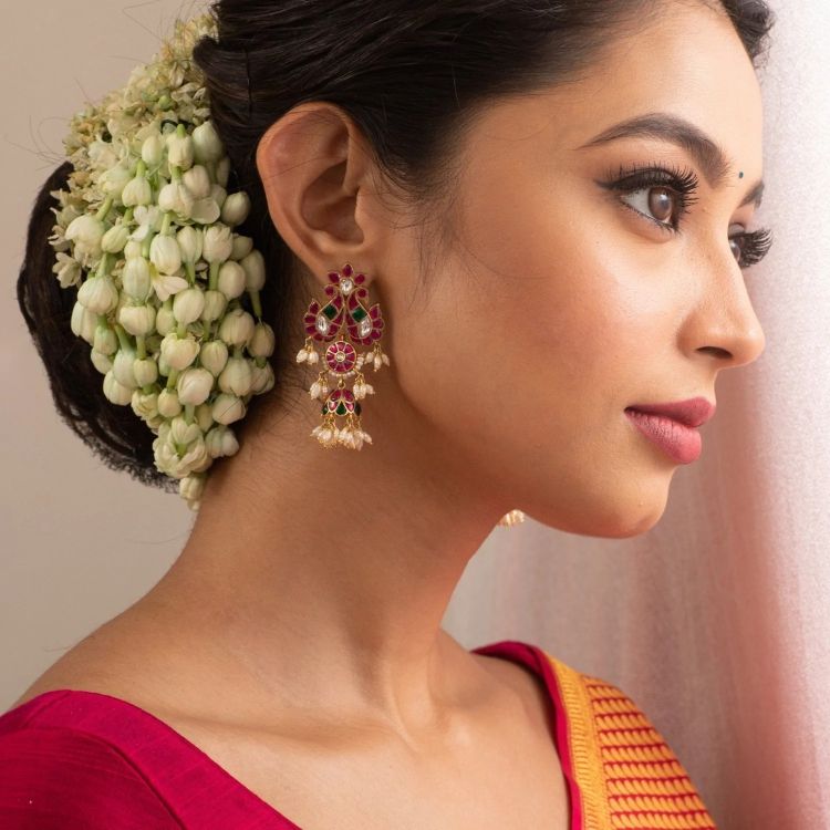 Lovely Collection Of Jhumka Earrings Silver