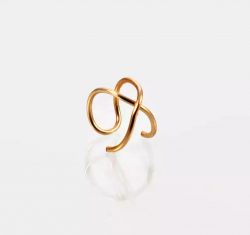 Double Hoop Nose Ring,Criss Cross Nose Ring