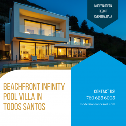 Beachfront Infinity Pool Villa in Todos Santos