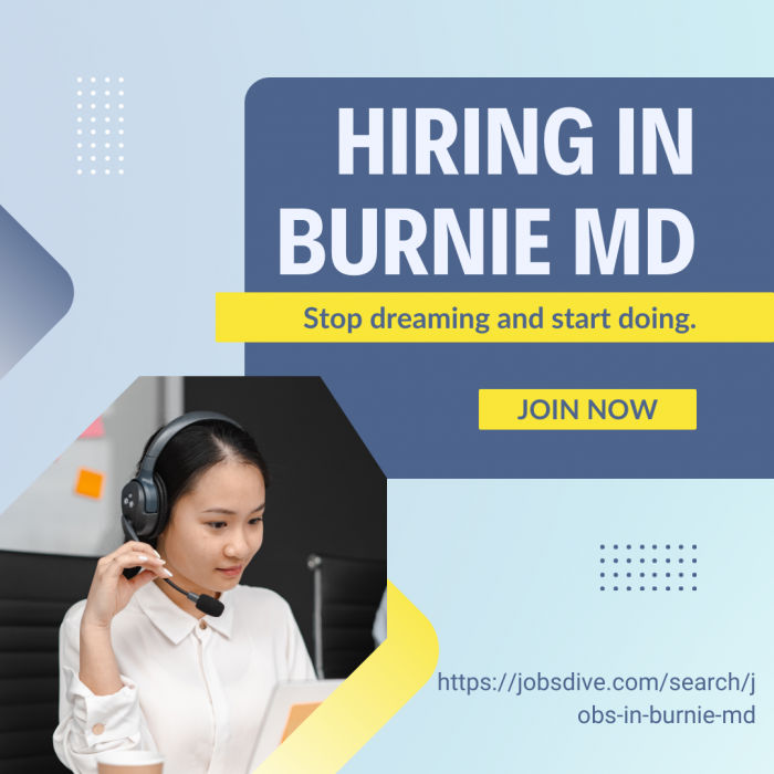 jobs in Burnie MD
